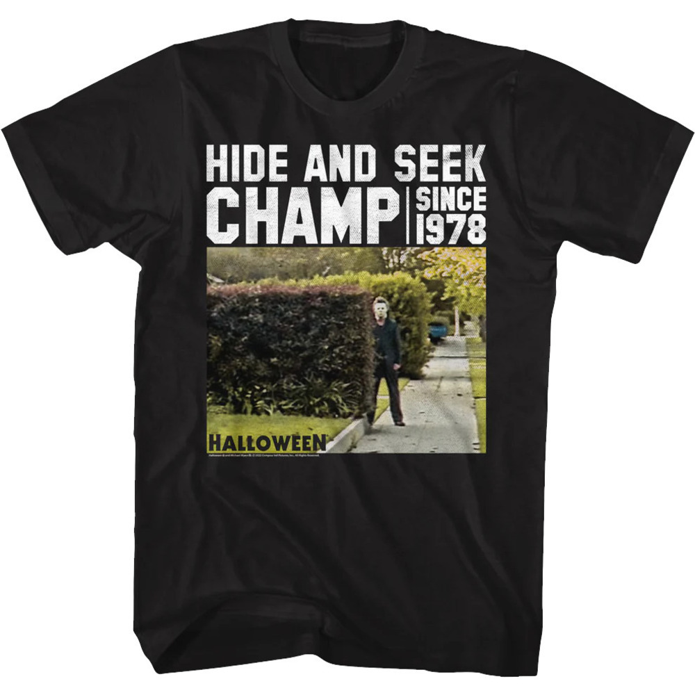 Hide And Seek Champ Halloween Tshirt